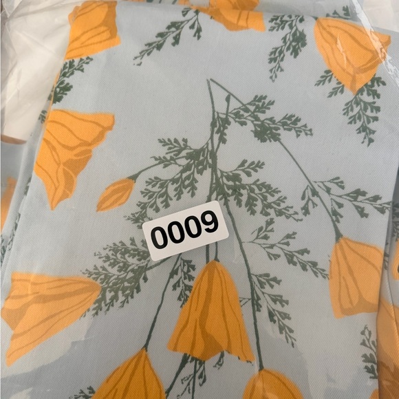 New Free People Venice Beach Flare Jeans in Sky Combo Cali Poppies Size 27 - Picture 10 of 10